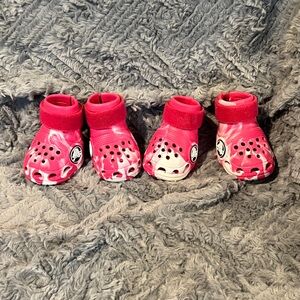 New mint condition authentic Crocs for your 4 legged dog baby!